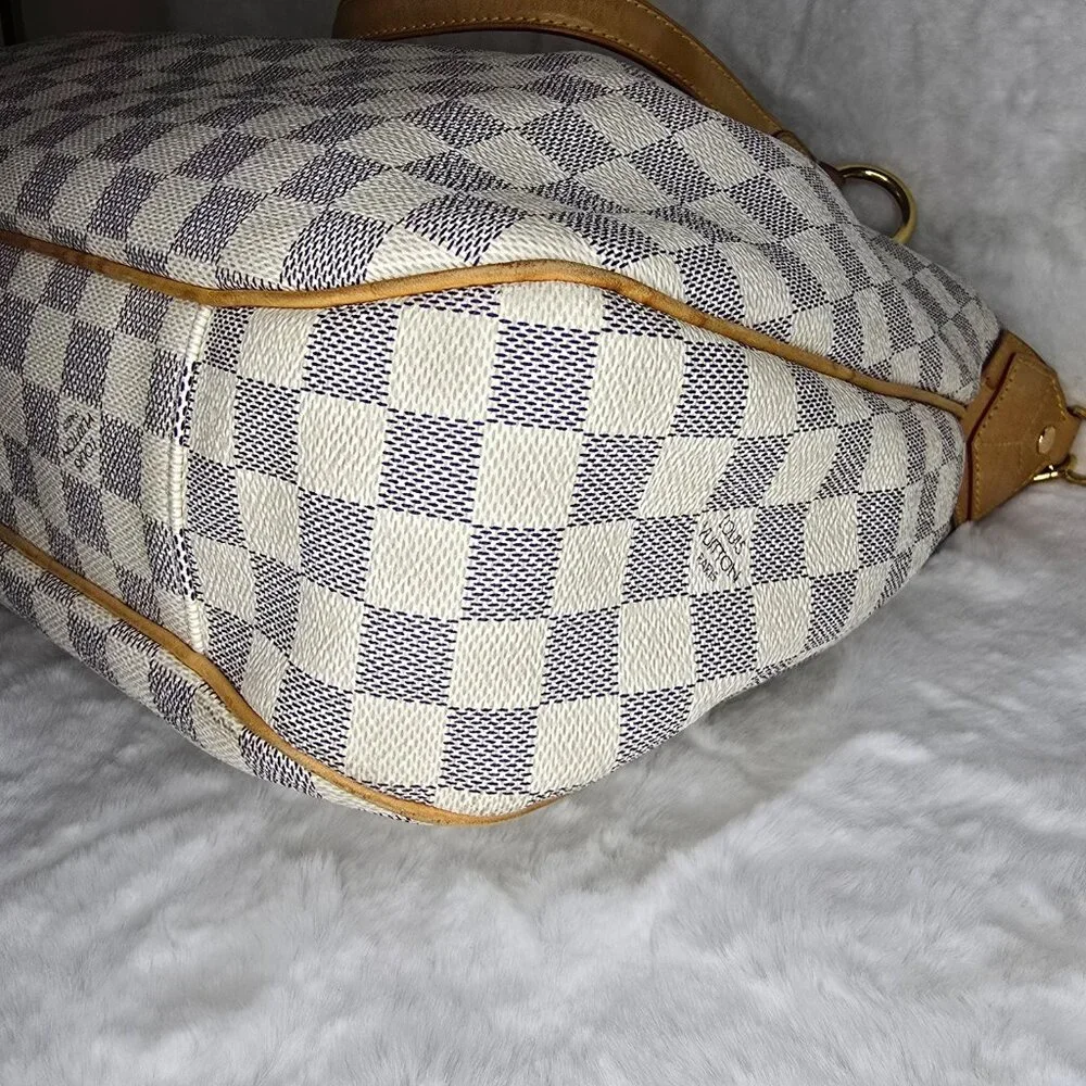 LOUIS VUITTON Azur Damier Evora MM